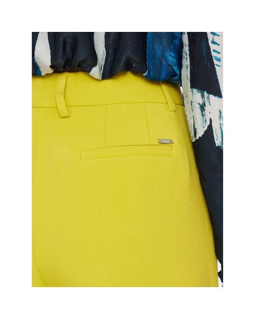 DKNY Yellow Stoffhose Uk3Px024 Regular Fit