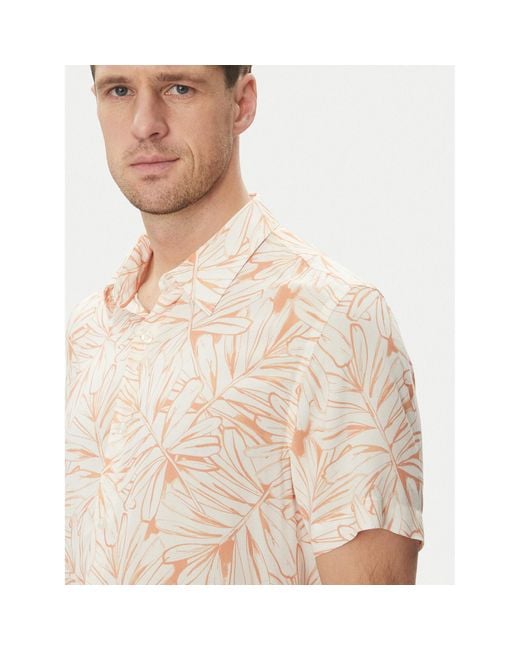 Guess Hemd M5Gh75 Wd4Z2 Slim Fit in Natural für Herren
