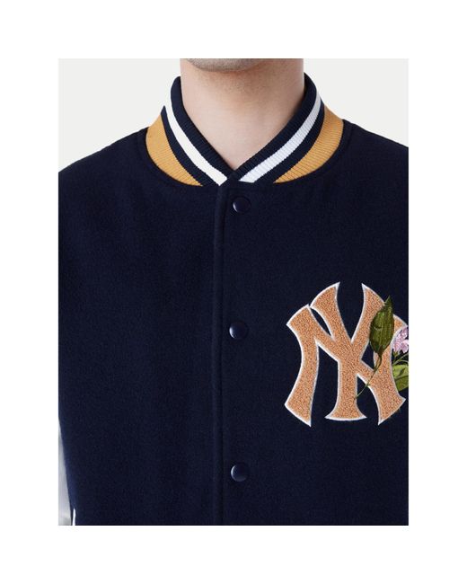 KTZ Bomberjacke Yankees Mlb Floral 60596332 Regular Fit in Blue für Herren