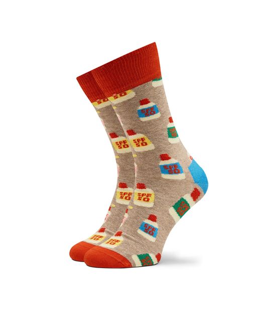 Happy Socks Blue Hohe -Socken Spf01-3300