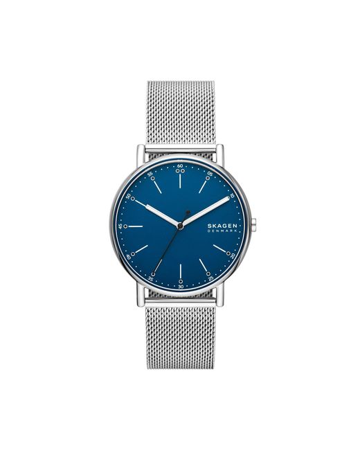Skagen Uhr Signatur Skw6904 in Blue für Herren