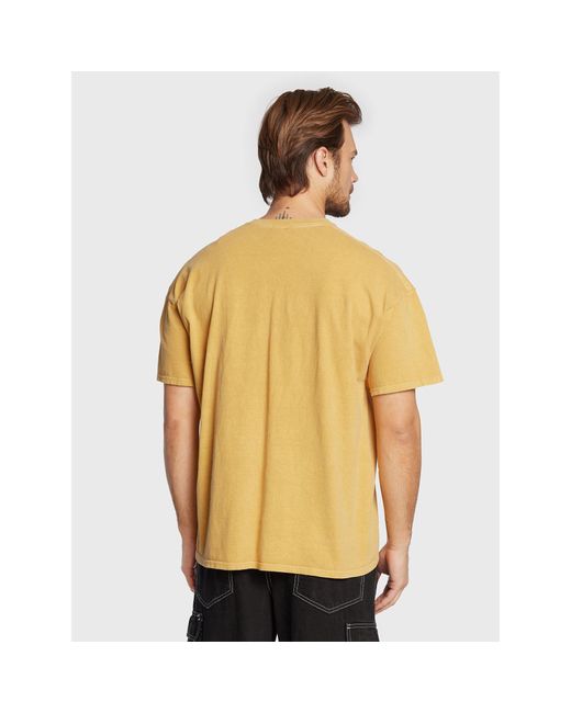 BDG T-Shirt 74268467 Regular Fit in Yellow für Herren