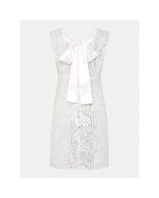 Y.A.S White Coctailkleid Olga 26036725 Regular Fit