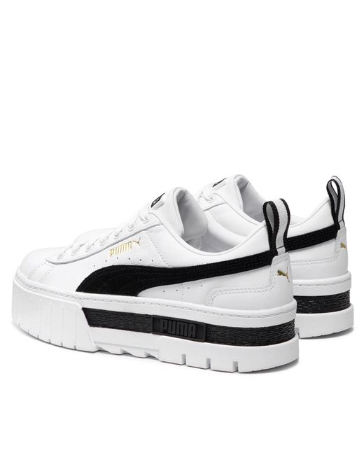 PUMA White Sneakers Mayze Lth Wn'S 381983 01 Weiß