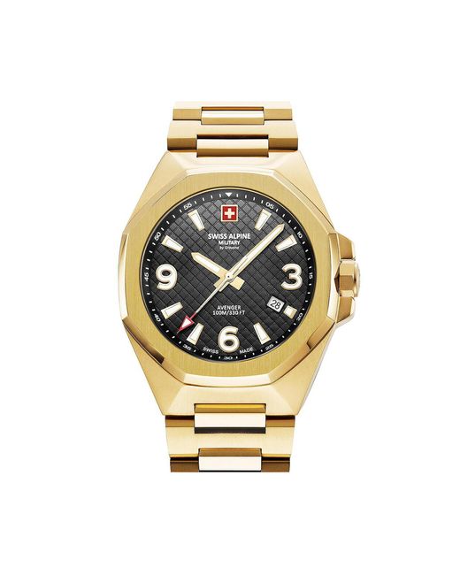 Swiss Alpine Military Uhr 7005.1117 in Metallic für Herren