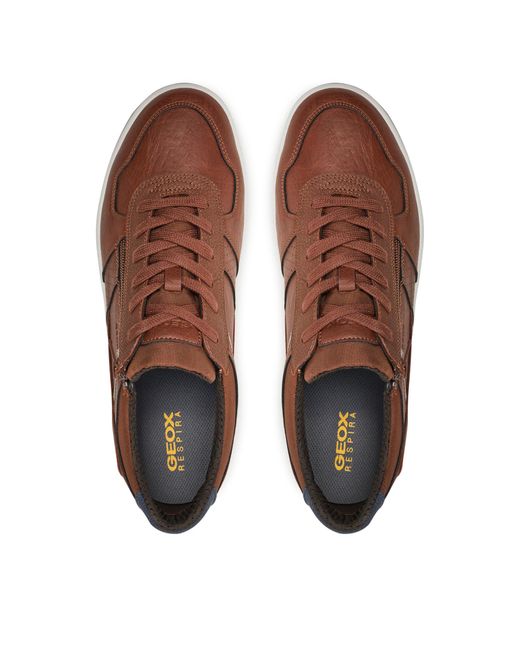 Geox Sneakers U Elver U45Bca 0Ptek C6002 in Brown für Herren