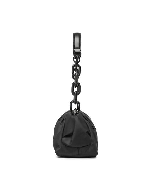 Calvin Klein Black Handtasche soft nylon conv clutch sm k60k610646 bax