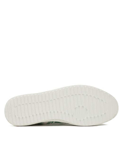 Lacoste Sneakers Aus Stoff Canvas Resort 123 2 Cma 745Cma0038Wg1 Weiß in Green für Herren