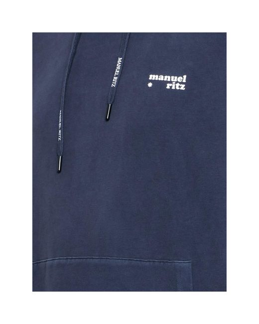 Manuel Ritz Sweatshirt 3332M551T 223847 Regular Fit in Blue für Herren