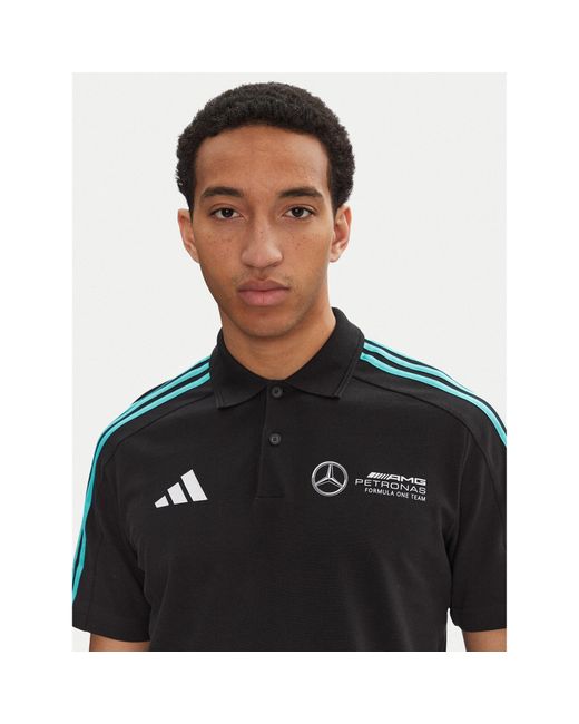 Adidas Poloshirt Mercedes in Black für Herren