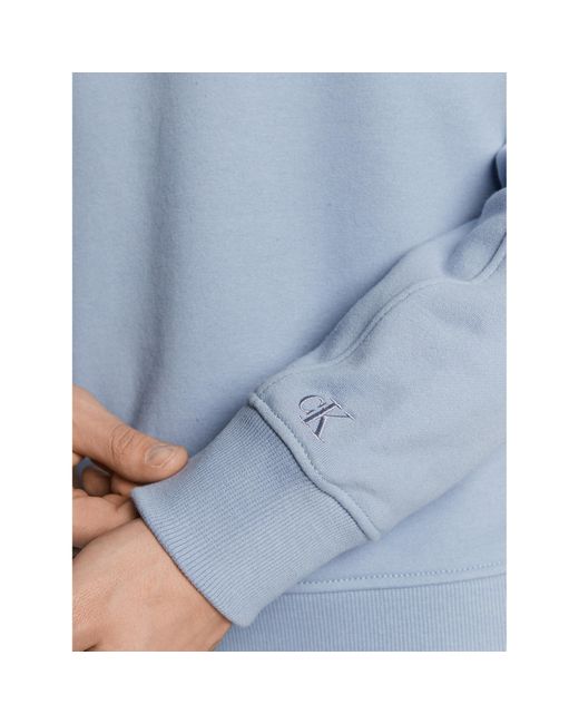 Calvin Klein Sweatshirt J30J320604 Relaxed Fit in Blue für Herren