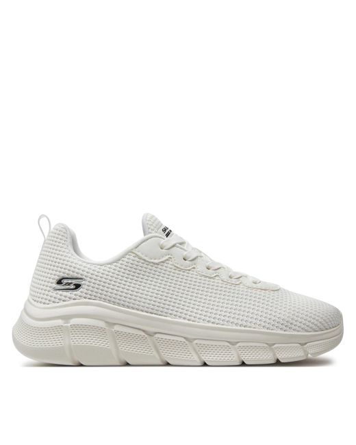 Skechers White Sneakers Bobs B Flex-Visionary Essence 117346/W Weiß
