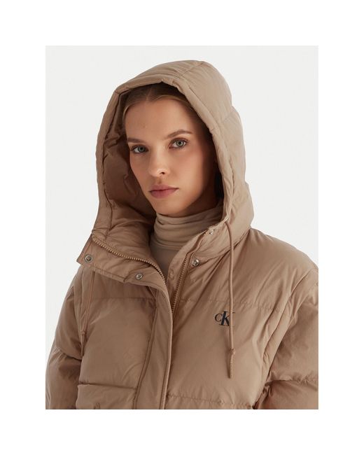 Calvin Klein Brown Daunenjacke Lv044D522G Regular Fit
