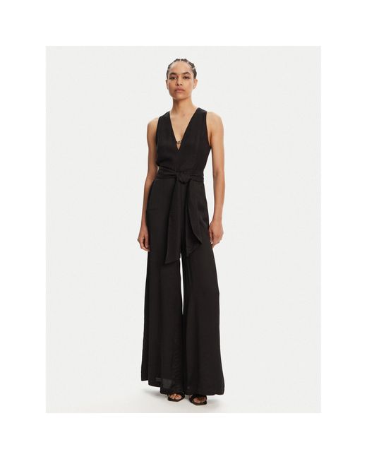 Twinset Black Jumpsuit 251Tt2272 Regular Fit