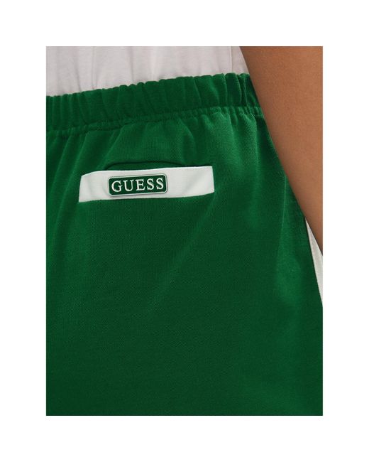 Guess Green Stoffshorts Zoey V4Gd05 Kc5R0 Grün Loose Fit