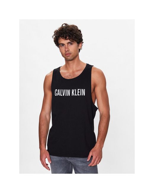 Calvin Klein Tank-Top Km0Km00837 Regular Fit in Black für Herren
