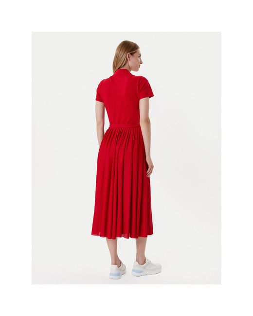 Tommy Hilfiger Red Kleid Für Den Alltag 1985 Ww0Ww45733 Regular Fit