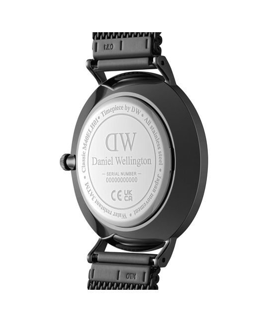 Daniel Wellington Uhr Classic Multi-Eye Ashfield Onyx Dw00100714 in Black für Herren