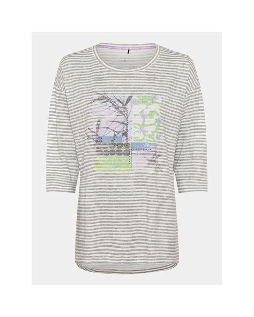 Olsen Gray Bluse 11104725 Relaxed Fit