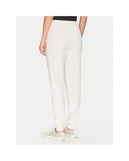 Guess White Stoffhose O5Gb05 Kcqp2 Regular Fit