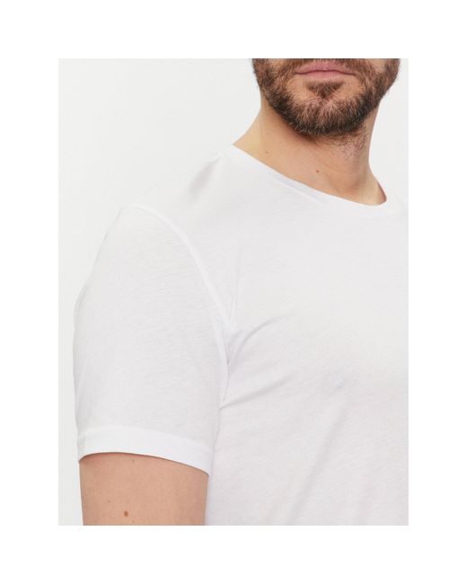 Emporio Armani T-Shirt 211818 4R479 00010 Weiß Regular Fit in White für Herren