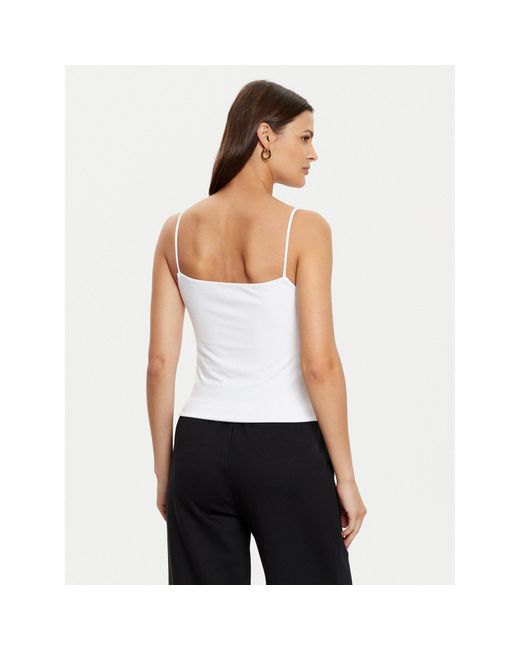 Guess White Top V5Rp08 Kcoa2 Regular Fit