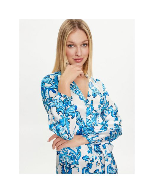 MARCIANO BY GUESS Blue Hemdkleid 2Ggk70 9700Z Regular Fit