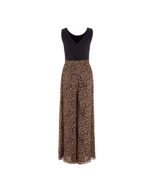 Swing Brown Jumpsuit 3Ai02300 Regular Fit