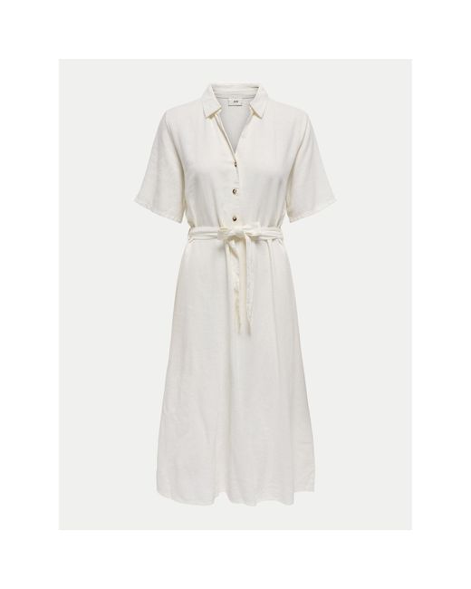 Jdy White Sommerkleid Say 15338771 Regular Fit