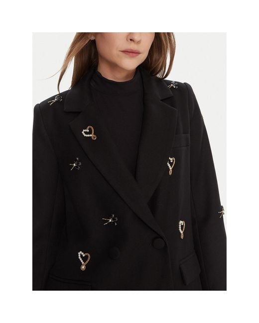 Lola Casademunt Black Sakko Lf2502014 Regular Fit