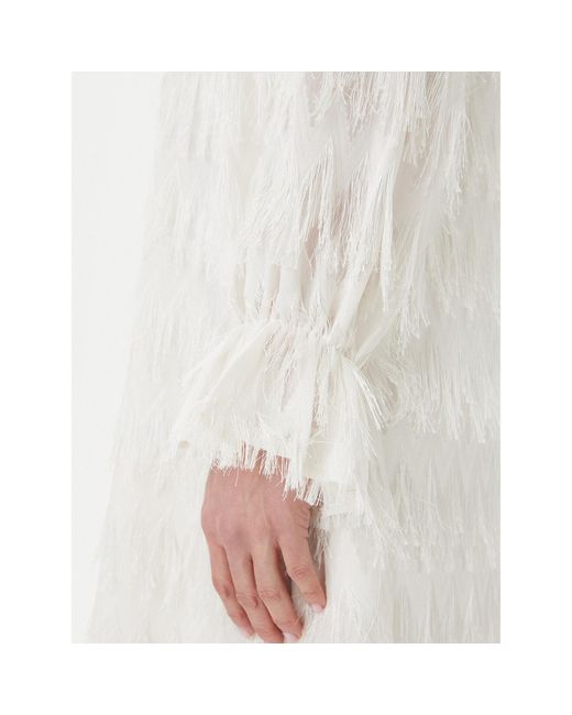 Bruuns Bazaar White Coctailkleid Armade Bbw4396 Regular Fit
