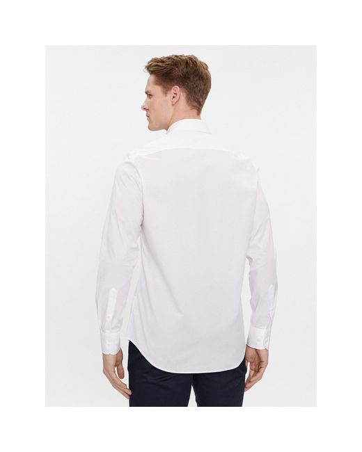 Tommy Hilfiger Hemd Cl Flex Poplin Rf Shirt Mw0Mw31219 Weiß Regular Fit in White für Herren