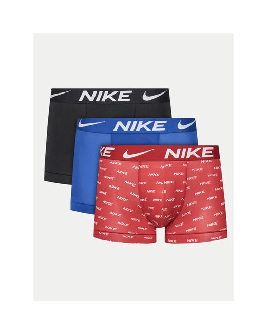 Nike 3Er-Set Boxershorts 000Pke1156 in Red für Herren