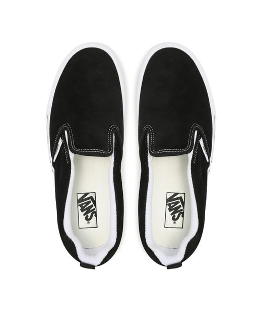 Vans Black Sneakers Aus Stoff Knu Slip Vn0009Qd6Bt1