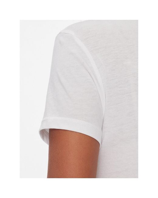 Tommy Hilfiger Multicolor 2Er-Set T-Shirts Tjw 2 Pack Slim Essential Logo 1 Dw0Dw18142 Weiß Slim Fit
