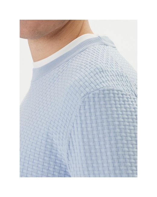 Boss Pullover H-Imberto 50545283 Regular Fit in Blue für Herren