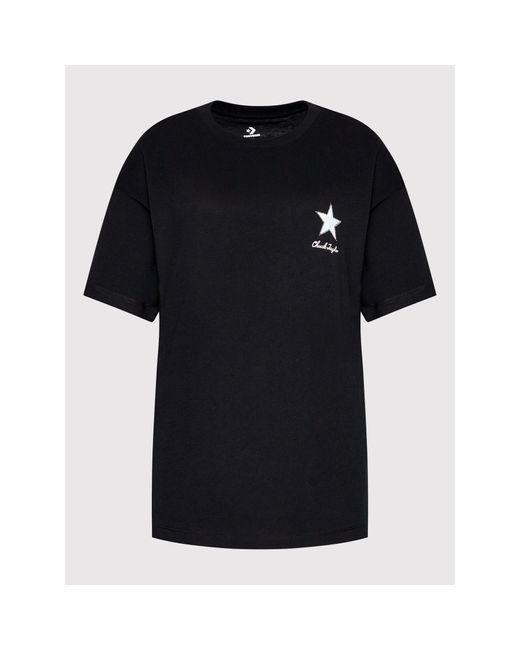 Converse Black T-Shirt 10023207-A03 Loose Fit