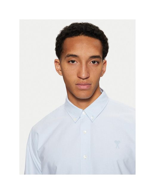 AMI Hemd Ush060.Co0031 Regular Fit in White für Herren