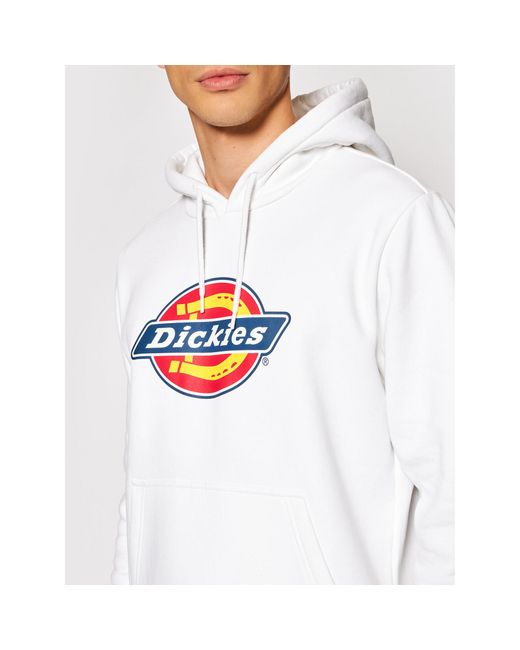 Dickies Sweatshirt Icon Logo Dk0A4Xcb Weiß Regular Fit in White für Herren