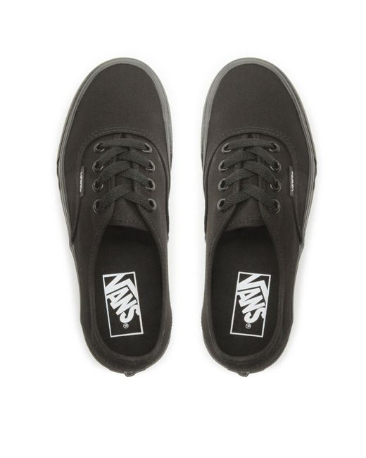 Vans Black Sneakers Aus Stoff Authentic Stac Vn0A5Kxxbka1