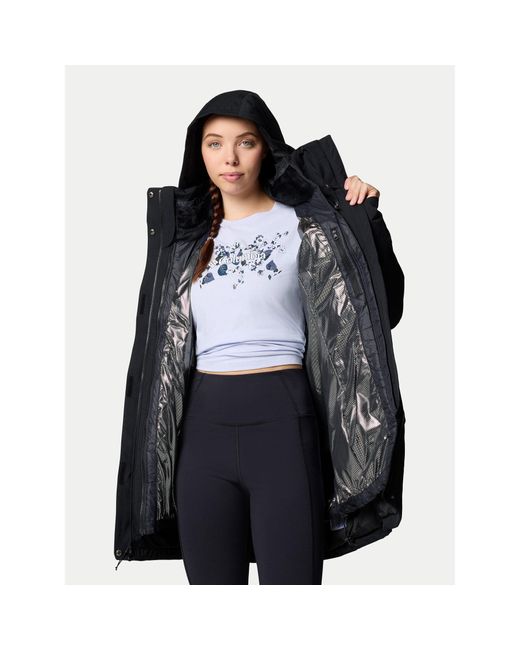 Columbia Black Outdoor-Jacke Pulaski Ii 3-In-1 2113971 Regular Fit