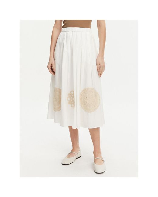 Weekend by Maxmara Natural Trapezförmiger Rock Orme 2515101092 Regular Fit