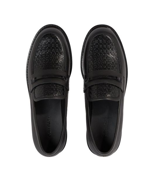 Calvin Klein Slipper rbr sole loafer w/hw-nano mono hw0hw01723 ck black beh