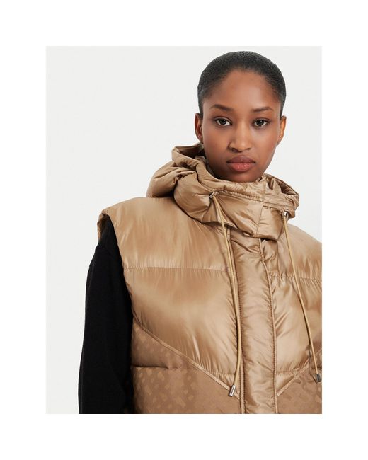 Boss Natural Bodywarmer Pollimo 50518344 Relaxed Fit