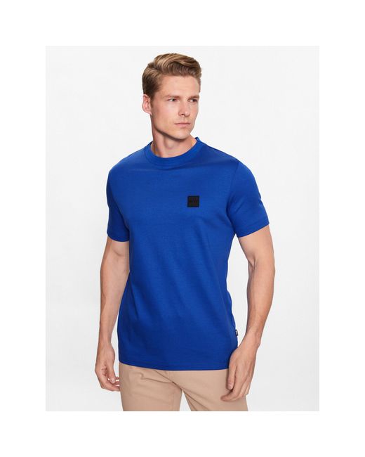 Boss T-Shirt 50485158 Regular Fit in Blue für Herren