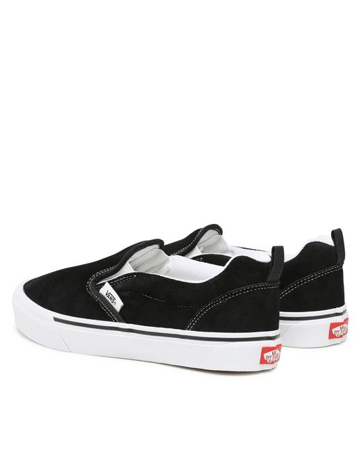 Vans Black Sneakers Aus Stoff Knu Slip Vn0009Qd6Bt1
