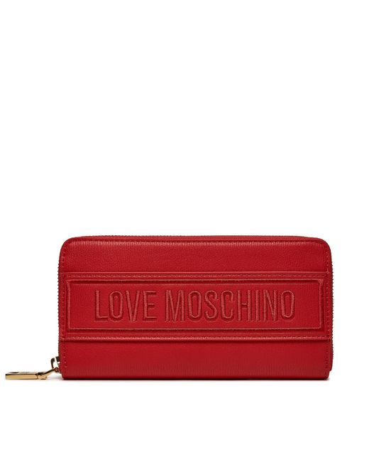 Love Moschino Red Große Damen Geldbörse Jc5640Pp0Ikg150A