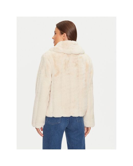 Guess Natural Pelzmantel W0Bl0N Wdch0 Regular Fit