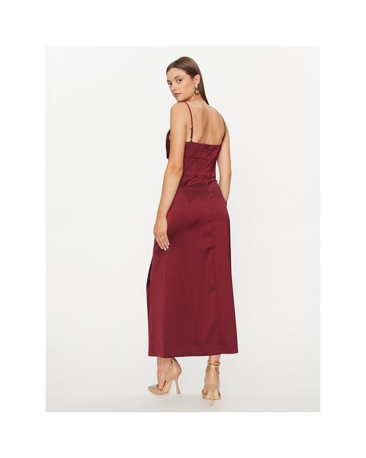 Guess Red Coctailkleid Sara W3Bk82 Wdee2 Regular Fit