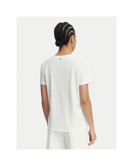 Lola Casademunt White T-Shirt Ms2615009 Regular Fit
